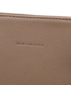 style code 【MERCURYDUO/マーキュリーデュオ】レニス　チャーム付きシンプルラージトートバッグ