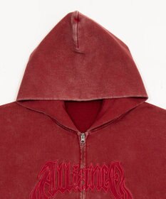 WEGO 【ユニセックス着用ITEM/SMLサイズ展開】グラフィックZIPパーカー