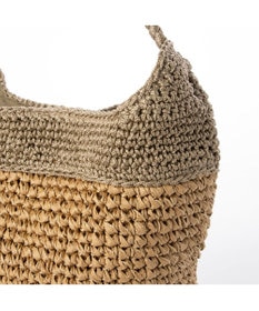 UNBILLION cachecache 切り替え編みワンハンドル2wayミニトート