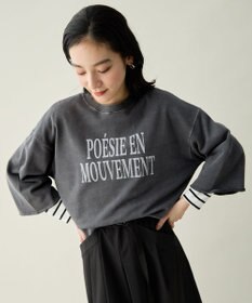 ANY ピグメントロゴスウェット