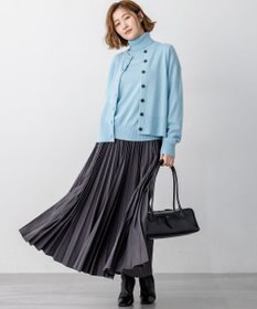 23区 S 【見上愛さん着用/CanCam11月号掲載】パウダリータイプライター プリーツ スカート