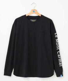 SHARE PARK LADIES 【UNISEX】吸水速乾 ショルダーロゴロングスリーブTシャツ（S・Mサイズ）