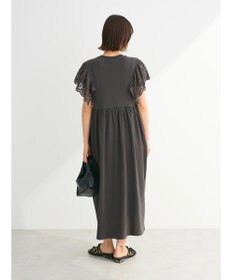 Green Parks ・ＳＵＧＡＲ　ＳＰＯＯＮ　ショルダー刺繍レースワンピース