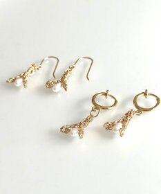 CASUMINO KINOMI pearl ピアス