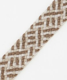 JOSEPH ABBOUD 【キングサイズ・伸びる】ライトミックスメッシュベルト