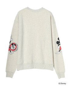Green Parks ミッキーマウス・クラブ／袖アート裏毛プルオーバーⅡ