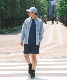 SHARE PARK MENS 【UVカット・撥水・ストレッチ】イージーデニムレギュラーカラーシャツ