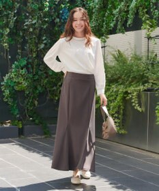 Tiaclasse 【洗える】カットツイルマーメイドスカート