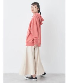 earth music&ecology スウェットルーズパーカー