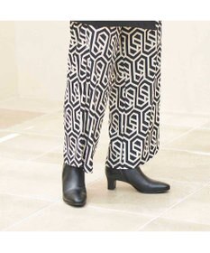 MODE ET JACOMO <D'ICI>ラウンドスクエアトゥショートブーツ