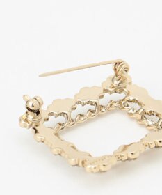 自由区 ビジュースクエアブローチ ネックレス