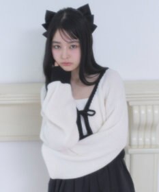 WEGO リボンカーディガン