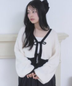 WEGO リボンカーディガン