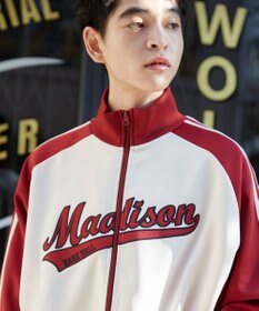 WEGO 【ユニセックス着用ITEM】ラグランライントラックジャケット