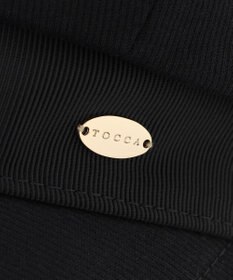 TOCCA 【百田夏菜子さん着用】【サイズ調整可】BELTED GROSGRAIN キャスケット 帽子