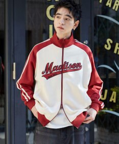 WEGO 【ユニセックス着用ITEM】ラグランライントラックジャケット