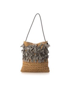 UNBILLION カシュカシュ cachecache / ペーパー手編みリボントート