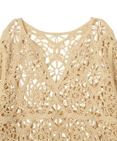 earth music&ecology クロシェ風プルオーバー