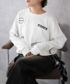 WEGO スクリブルグラフィックスウェット