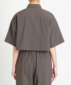 NAVE 【ReNAVE　撥水機能・UVカット・透湿・接触冷感・洗える】ナイロンタスランシャツ