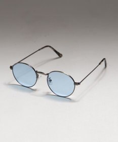 WEGO メタルフレームカラーレンズサングラス