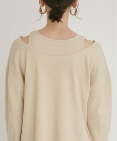 WEGO 【ANGIE VINTAGE】ワッフルフェイクレイヤードトップス