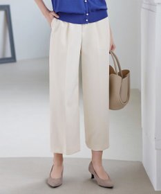 Tiaclasse L 【新色追加・洗える】センタープレスワイドパンツ