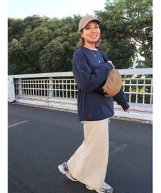 Green Parks バックロゴプリントスウェット