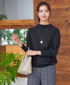 Tiaclasse 【GOLD LABEL・洗える】抗菌・防臭加工 ホールガーメントドルマンニット