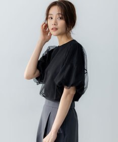 組曲 L 【VERY掲載・WEB限定】チュールカバー カットソー