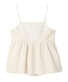 Green Parks ・ＥＬＥＮＣＡＲＥ　ＤＵＥ　フクレジャカードキャミソール