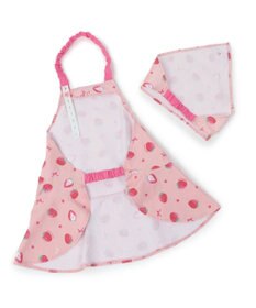 Mother garden マザーガーデン キッズエプロン & 三角巾 セット 100cm 《ユニコーン/野いちご》