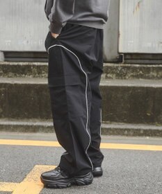 WEGO 【ユニセックス着用ITEM/ウエストゴム】イージーパイピングカーゴパンツ