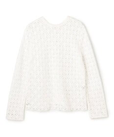 UNFILO 【前後着用可能】ラッセルレース 2WAYプルオーバー