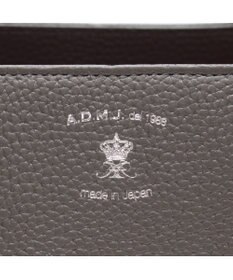 A.D.M.J. 【A4収納可】牛革 トートバッグ 32cm※SILVER金具