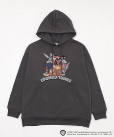 WEGO 【ユニセックス着用ITEM/裏起毛】LOONEYTUNESグラフィックプルオーバー