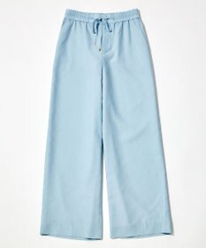 自由区 【抗菌/サスティナブル/セット着用可】EASY SET UP ワイドストレート パンツ