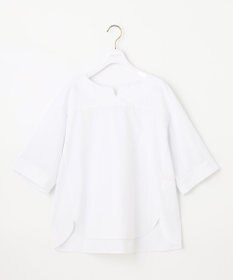 ANY SIS S 【洗える】ノーカラーシャツ ブラウス