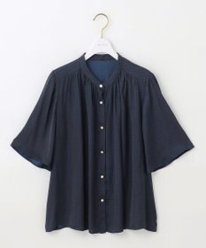 ANY SIS 【洗える】サテンドビー ブラウス