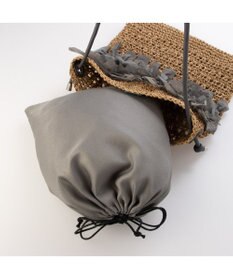 UNBILLION カシュカシュ cachecache / ペーパー手編みリボントート