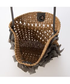 UNBILLION カシュカシュ cachecache / ペーパー手編みリボントート