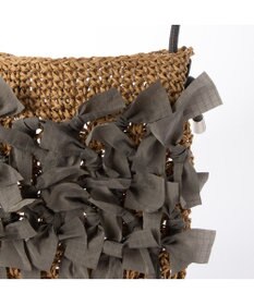 UNBILLION カシュカシュ cachecache / ペーパー手編みリボントート