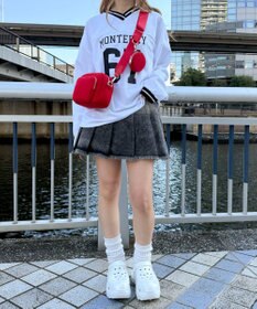 WEGO サークルポーチ付きスクエアショルダー