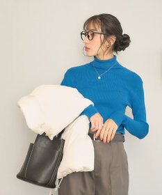 WEGO 【手洗い可】タートルネックニット