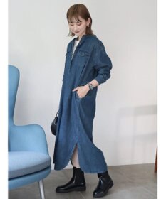 AMERICAN HOLIC デニムシャツワンピース