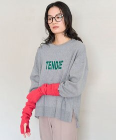 UNFILO 【洗える】ふわふわニット アームウォーマー