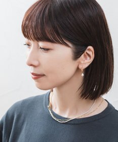 Pisceans ベビーパール&デザインチェーン2setネックレス