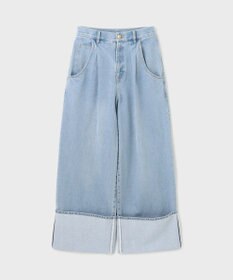 GRACE CONTINENTAL ロールアップワイドパンツ