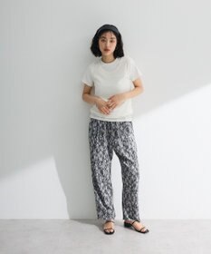 Green Parks 柄イージーパンツⅡ（テーパード）