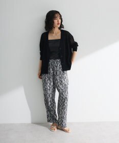 Green Parks 柄イージーパンツⅡ（テーパード）